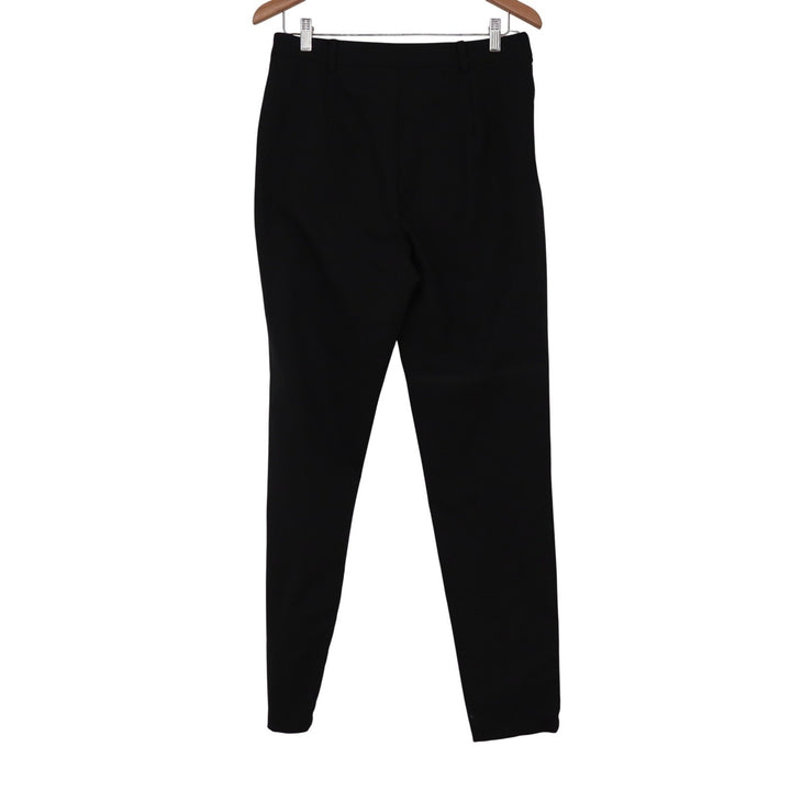 SHEIN Black High Waisted Tailored Slim Leg Trousers Pants Size 10