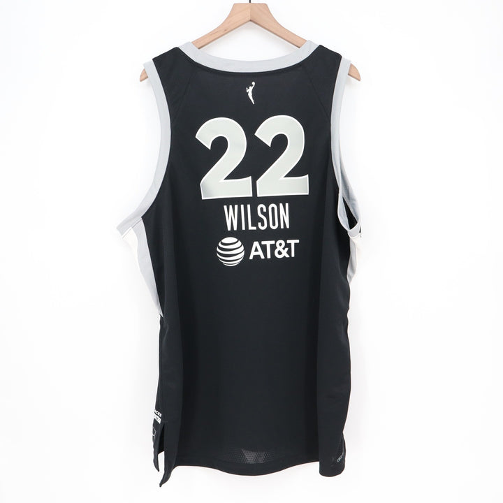 Nike Las Vegas Aces A'ja Wilson 22 WNBA Explorer Edition Jersey Black XXL
