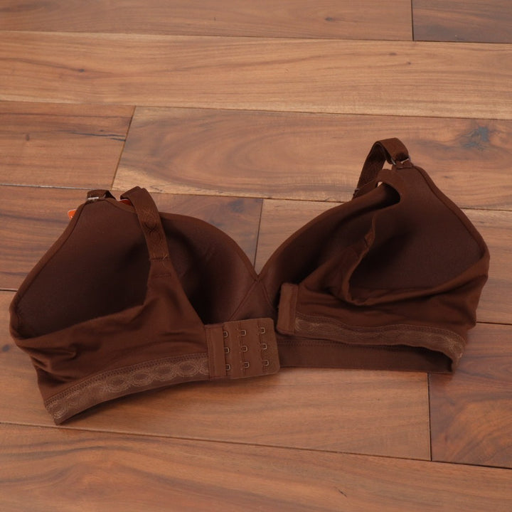 Warner's Cloud 9 Contour Bra Womens 38C Brown Stretch Adjustable Strap Wirefree