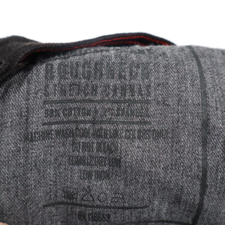 American Giant Roughneck Jeans Men 34x30 Black Canvas Cotton Mid Rise Skinny Leg