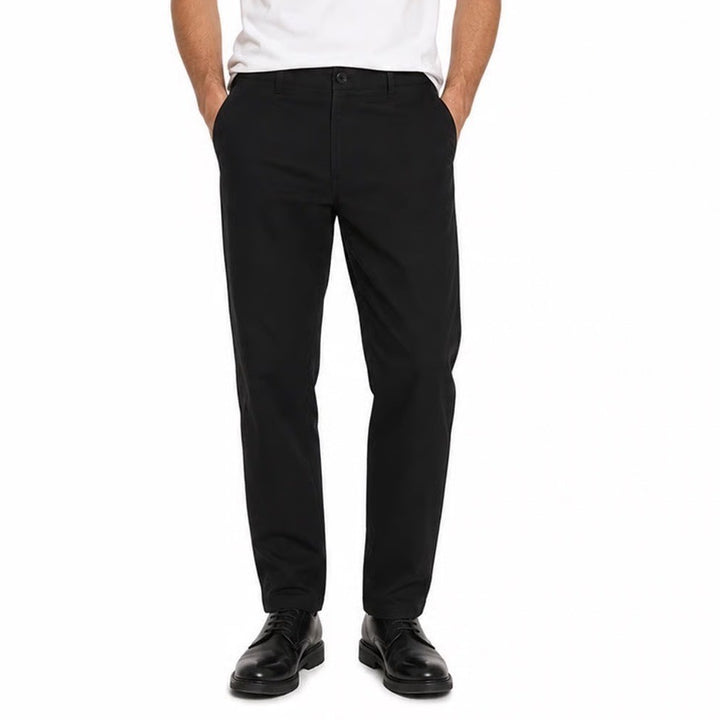 32 Degrees Heat Mens Small Black Stretch Utility Pants Elastic Waist