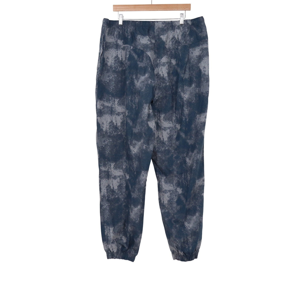Gymshark Lifting Club Blue Acid Wash Camo Ripstop Joggers XXL