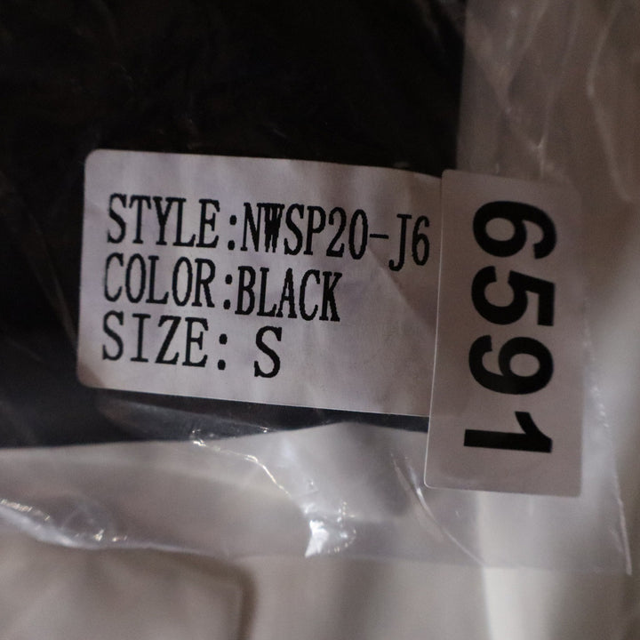 Naked Wardrobe The Statement Black Cropped Garter Blazer NWSP20-J6 Mens Small