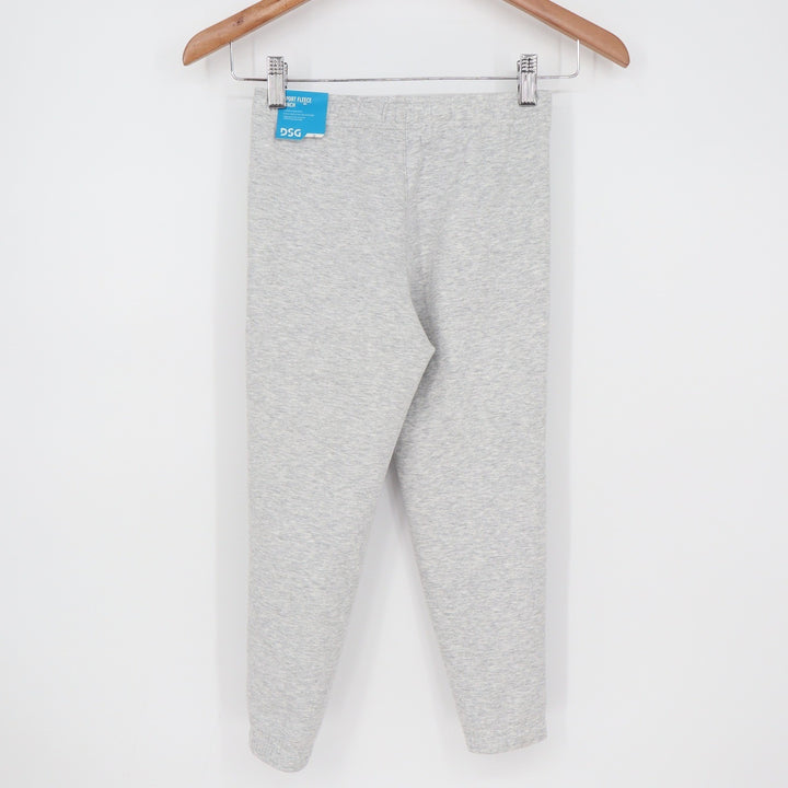 DSG Boys Sport Fleece Jogger Pants Light Heather Grey XS 6-7 NEW