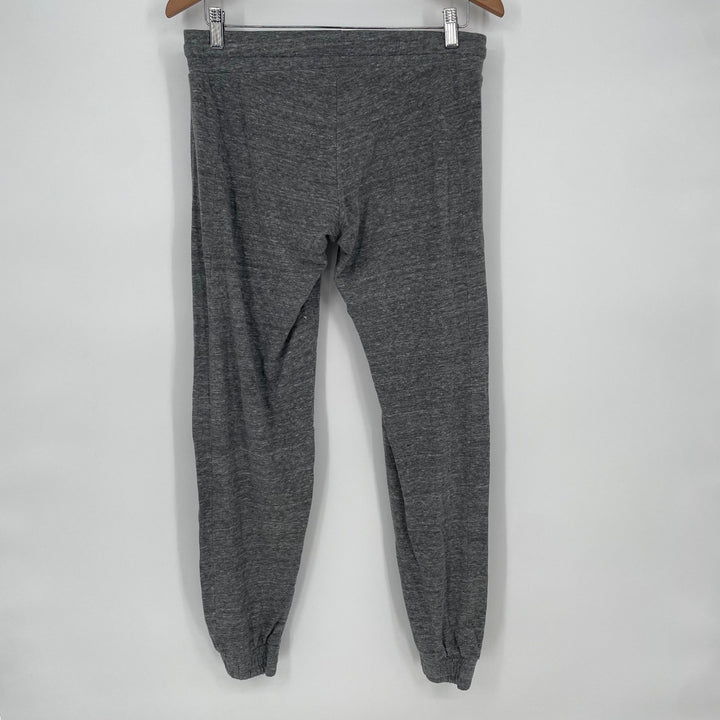 League Established 1991 Nursing Sweatpants Joggers Gray Medium Cotton Blend
