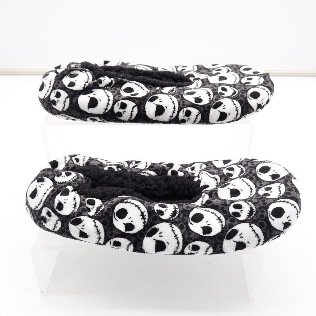 Disney Nightmare Before Christmas Jack Skellington Slipper Socks Black Grey