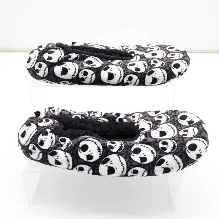 Disney Nightmare Before Christmas Jack Skellington Slipper Socks Black Grey