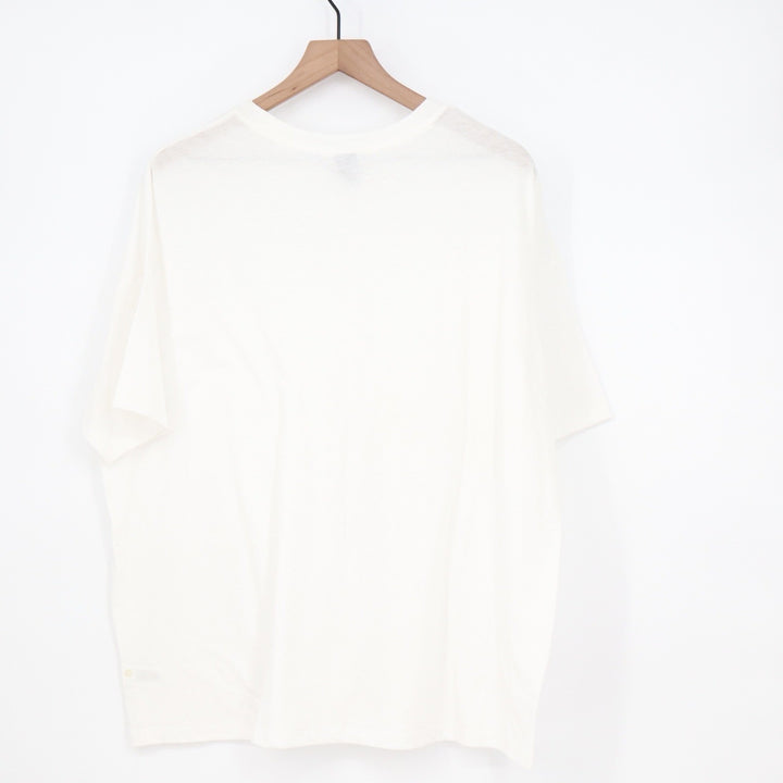 Wild Fable Cream Short Sleeve Boxy Crew Neck T-Shirt Large