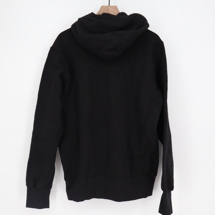 American Giant Mens Black Full Zip Hoodie Fleece Lined Hooded Sweatshirt Size L