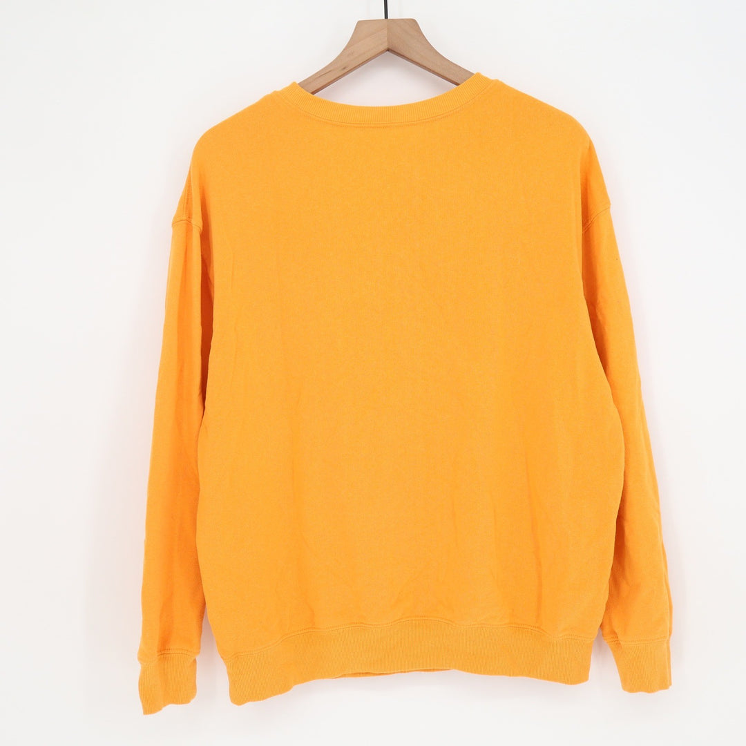 Halloween II Sweatshirt Men L Michael Myers Graphic Orange Horror Movie Exc