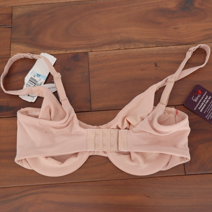 Felina Paramour Sensational Seamless Unlined Bra 32C Blush Adjustable Strap