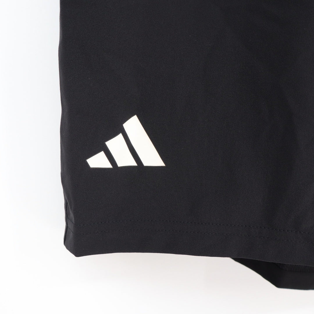 Adidas Mens Club Stretch Woven Tennis Shorts Black 2XL 9 Inch Inseam NEW