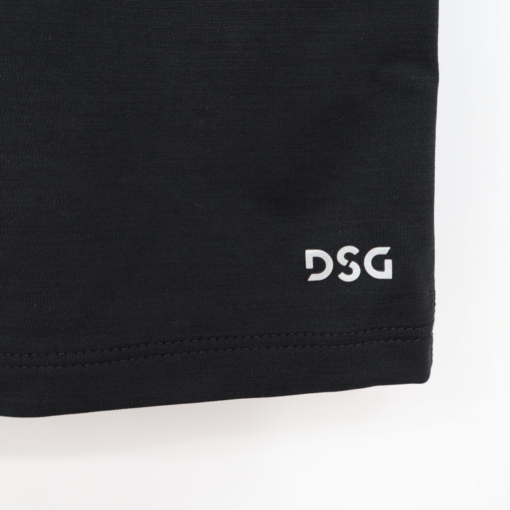 DSG Boys Movement Tee Pure Black Short Sleeve Moisture Wicking Shirt Size M