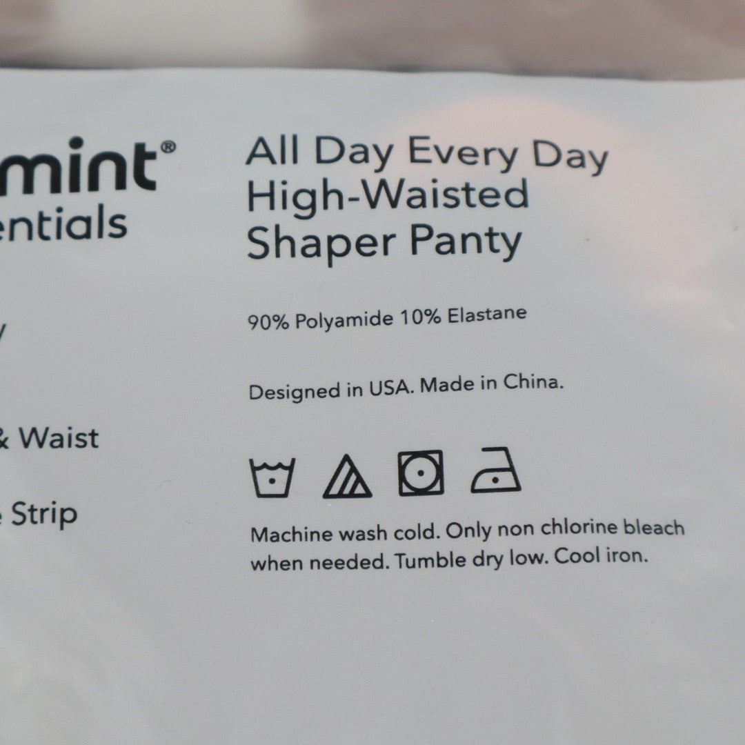 Shapermint Essentials All Day Every Day High-Waisted Shaper Panty M/L Black