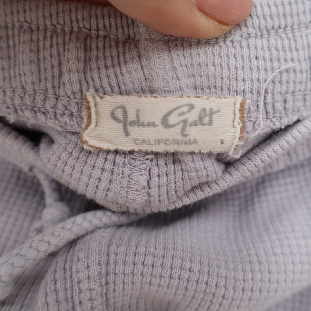 John Galt Brandy Melville Purple Waffle Knit Thermal Lounge Shorts