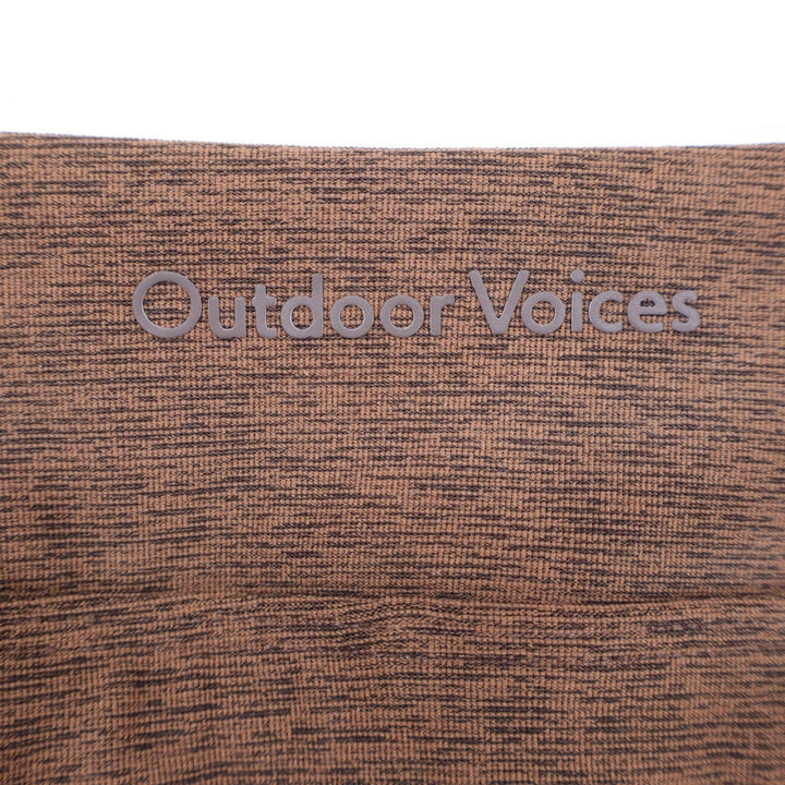 Outdoor Voices Court Skort 4.5 Chocolate Brown Athletic Tennis Skirt XS NEW
