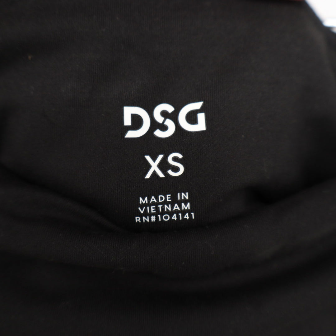 DSG Womens Momentum High Rise Capri Leggings Pure Black XS