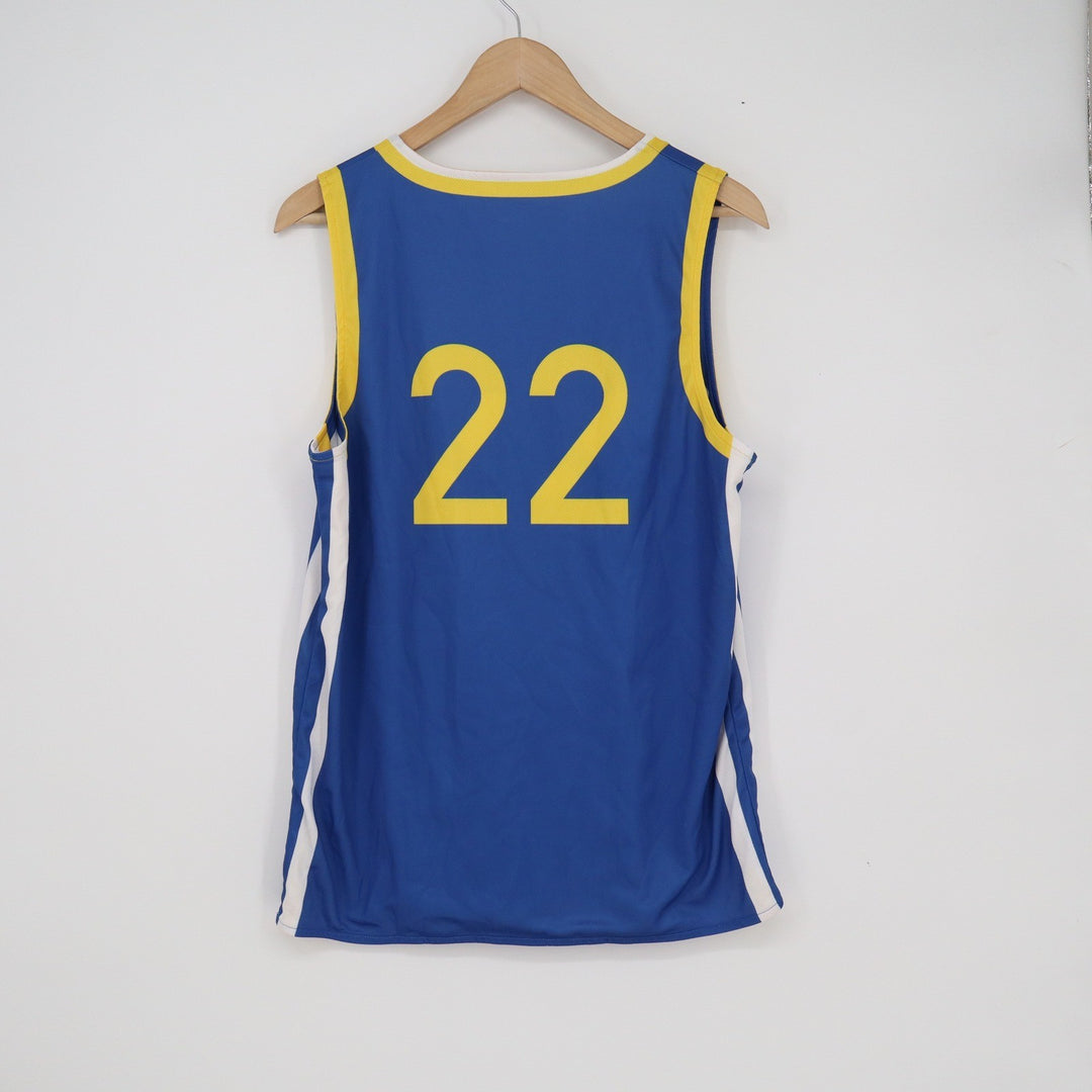 Golden State Warriors Academy Reversible Jersey Andrew Wiggins 22 Mens Small