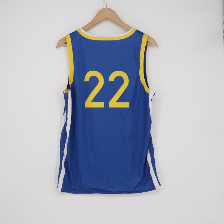 Golden State Warriors Academy Reversible Jersey Andrew Wiggins 22 Mens Small