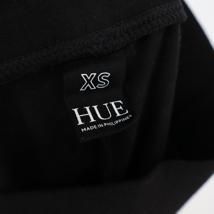 HUE Black Basic Leggings XS