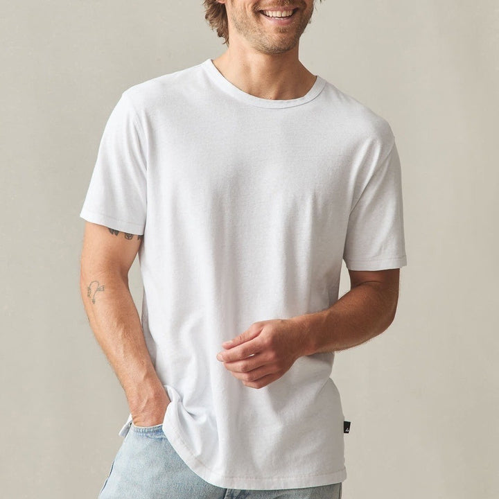 American Giant Men's Hemp Jersey Crew Tee Size M Made In USA