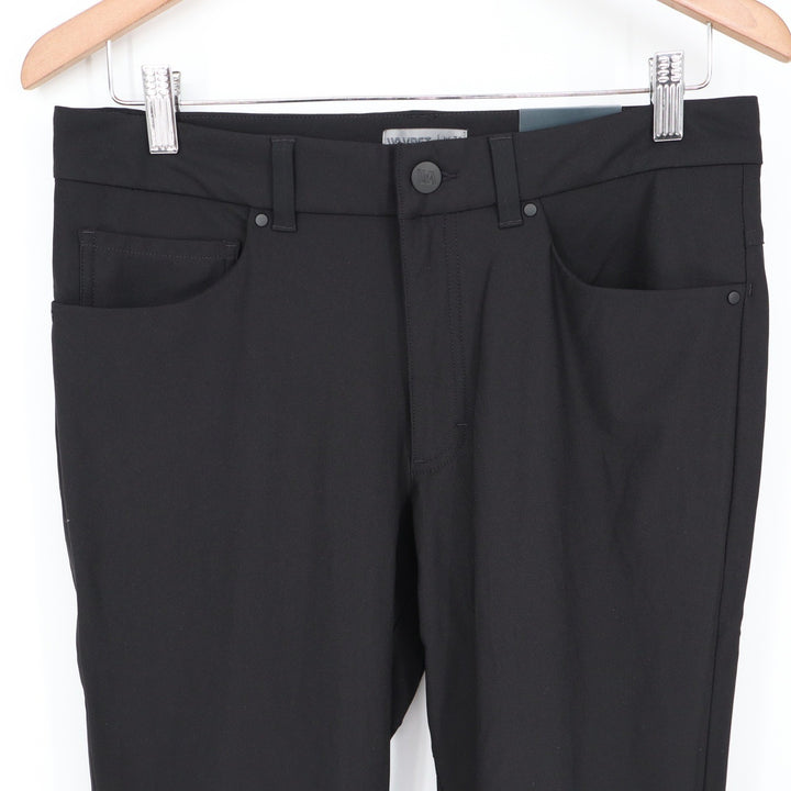 VRST Mens Limitless 5-Pocket Skinny Pants Pure Black 31x32 Stretch Golf Travel