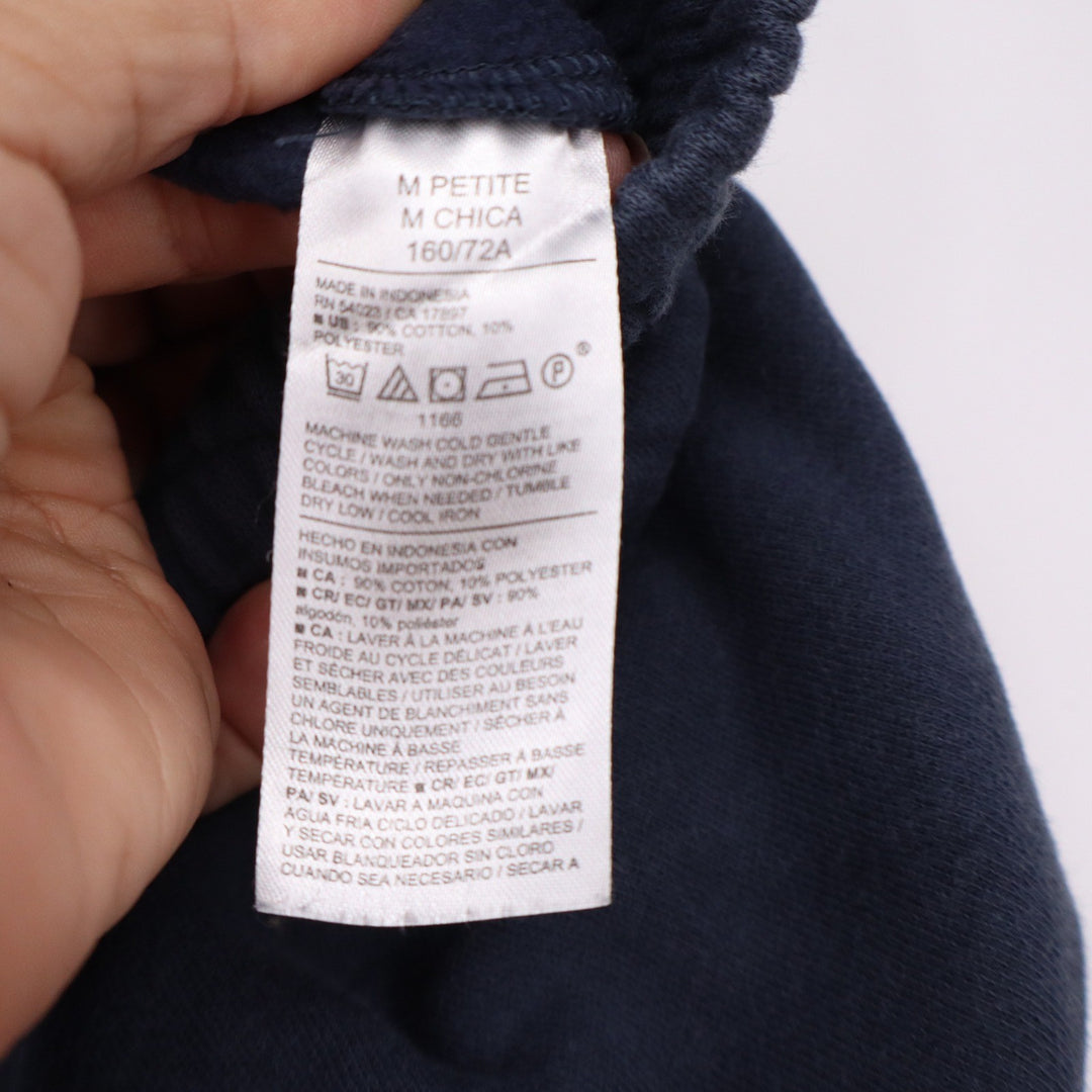 Old Navy Sweatpants Womens M Petite SoComfy Navy Blue Fleece Joggers Excellent