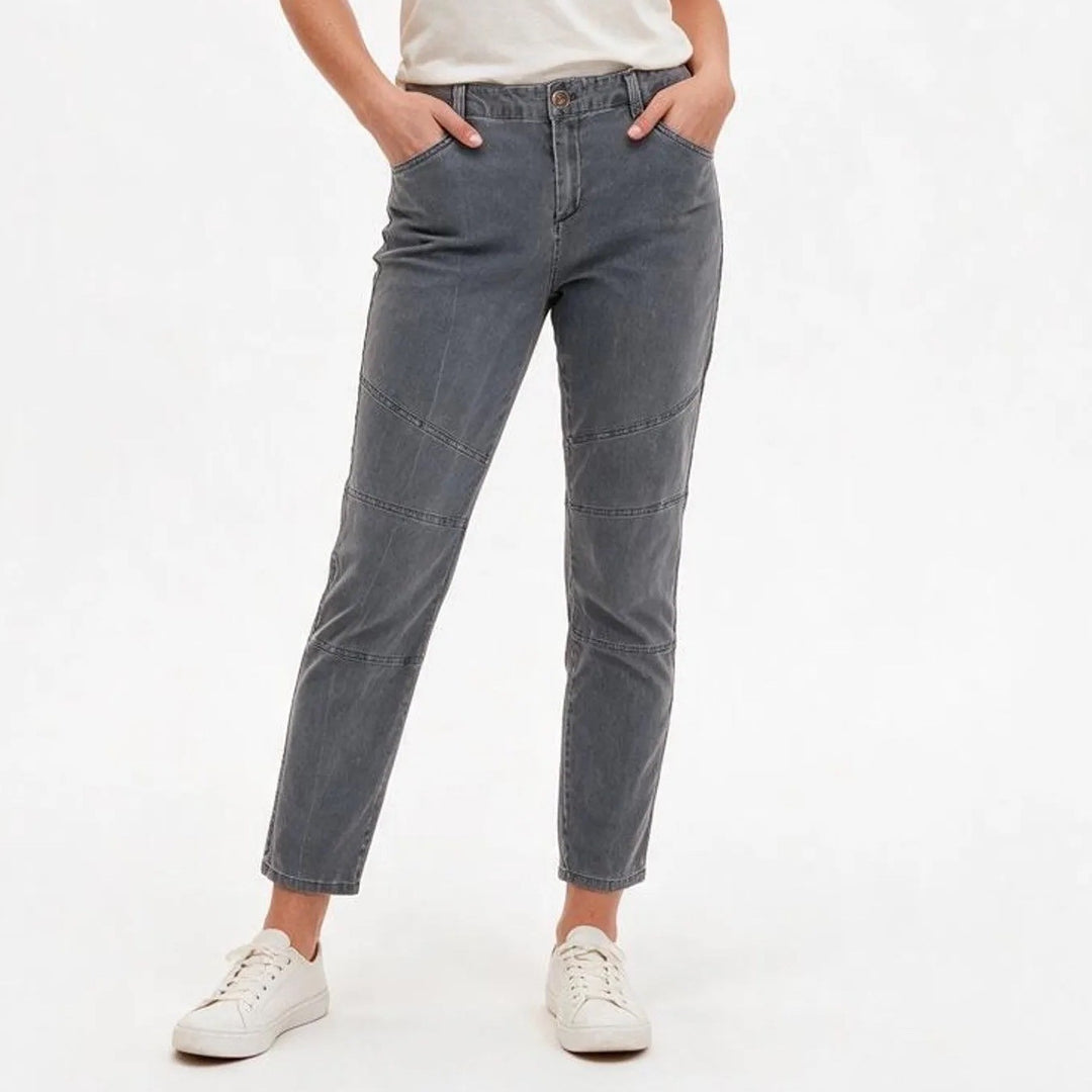 Banana Republic Guard Blue Stretch Cotton Utility Moto Slim Pants Mens 14 Grey
