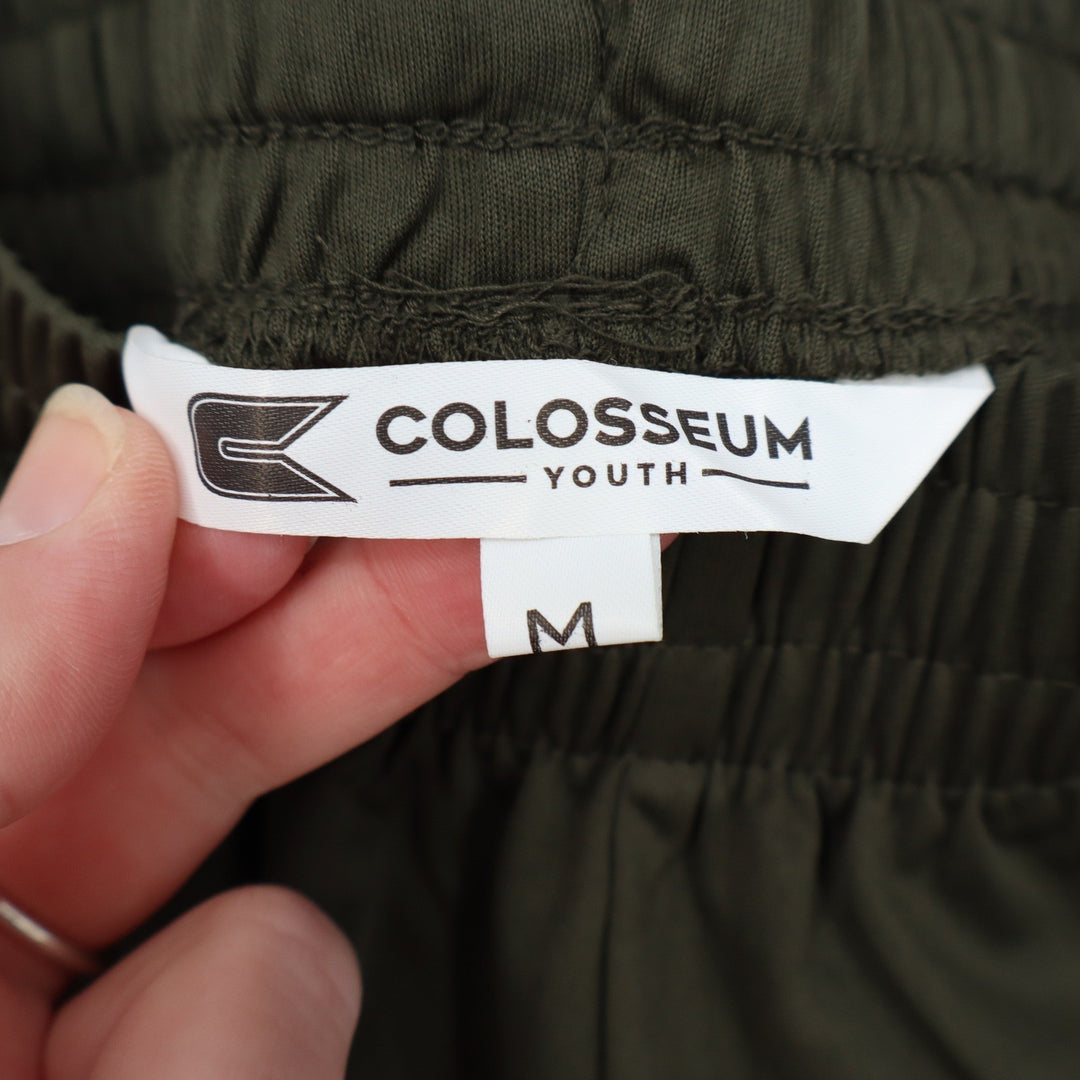Colosseum Youth Olive Green Athletic Shorts Size Medium NWT
