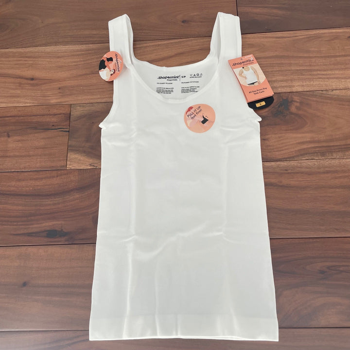 Shapermint Essentials All Day Every Day Tank Cami White Size S P