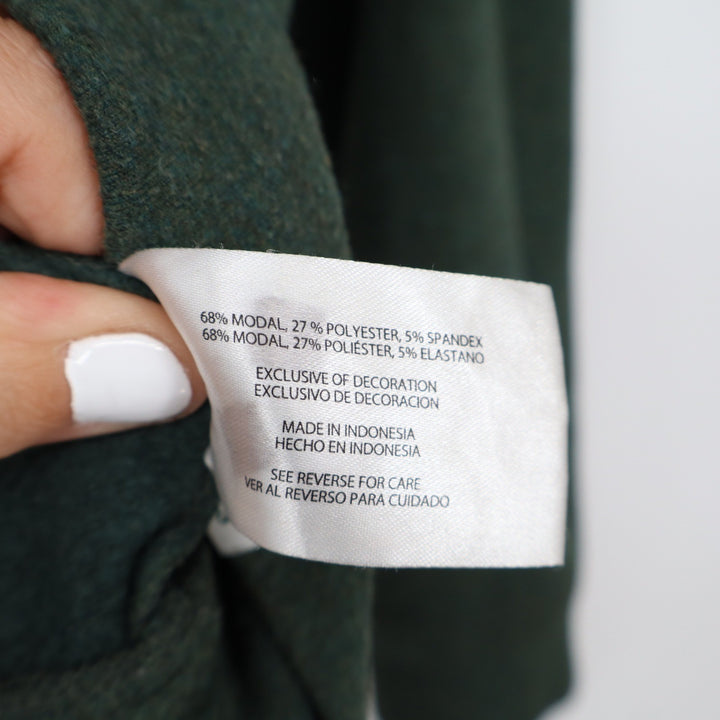 Orvis Classic Collection Hunter Green Heather Modal Blend Crewneck Sweatshirt S