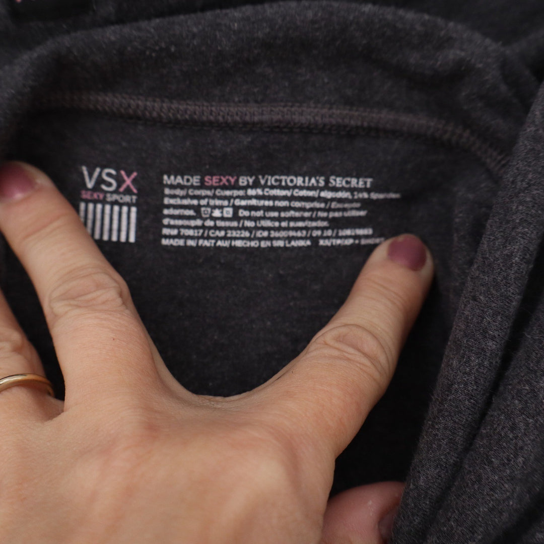 VSX Victoria's Secret Sport Gray High Waisted Flare Yoga Pants XS Short 10479