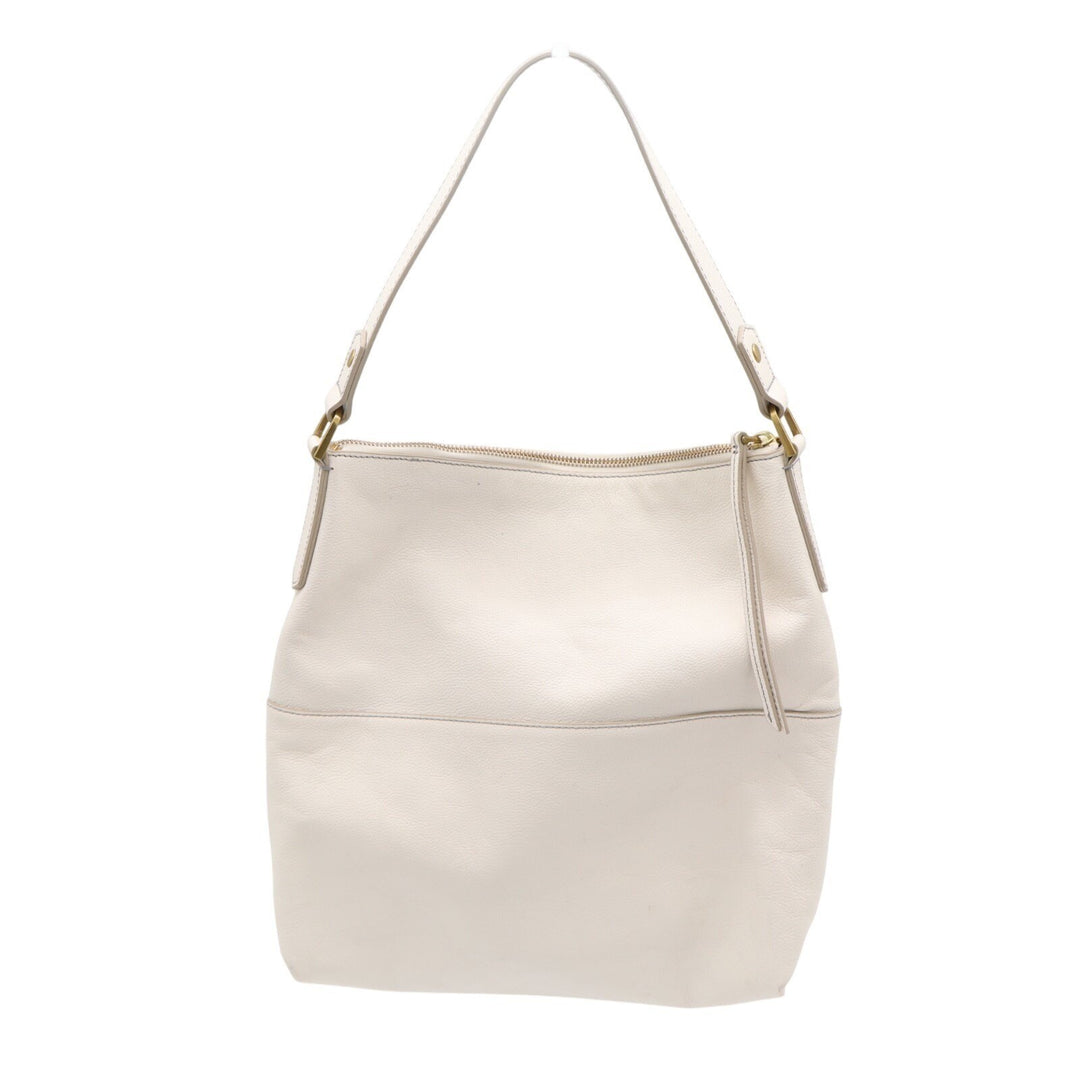 Womens Handbag Summit White Leather Pockets Detachable Strap Sangle Bucket Bag