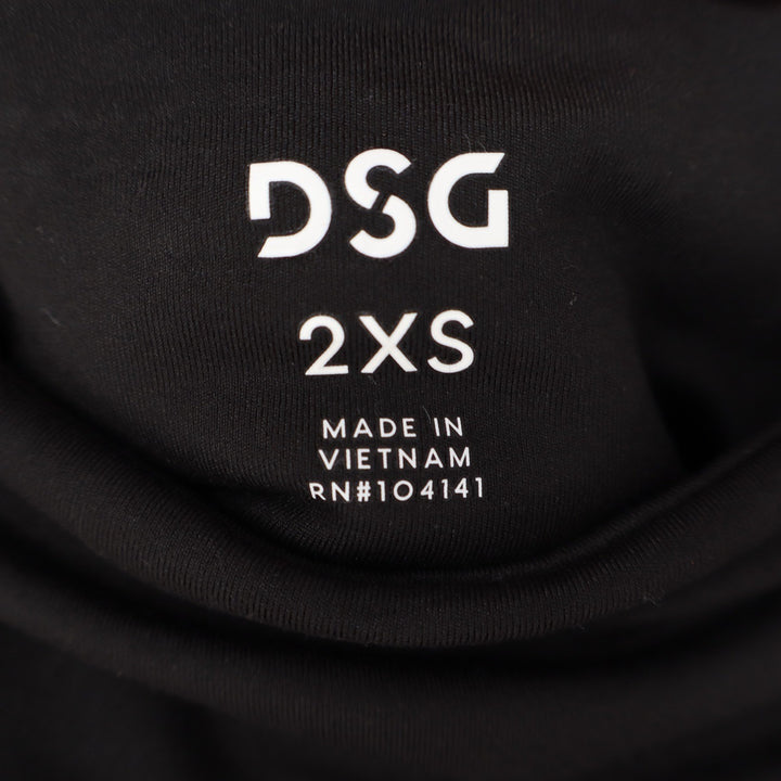 DSG Momentum Womens High Rise Capri Leggings Pure Black Size 2XS NWT