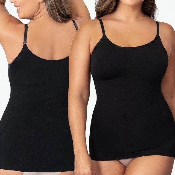 Shapermint Essentials All Day Every Day Scoop Neck Cami Black Size XL