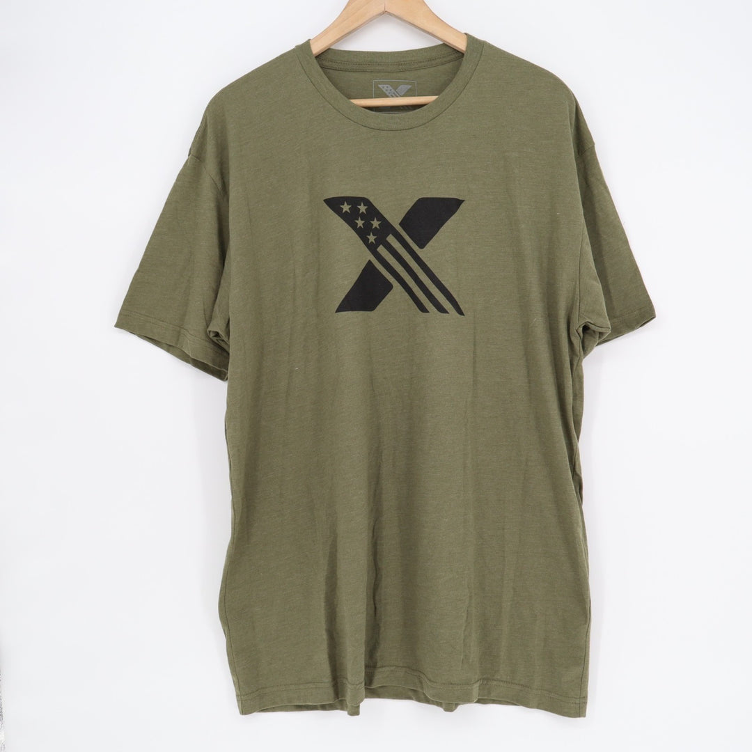 Apparel By Govx T-Shirt Mens XL Olive Green Short Sleeve Crew Neck Pullover
