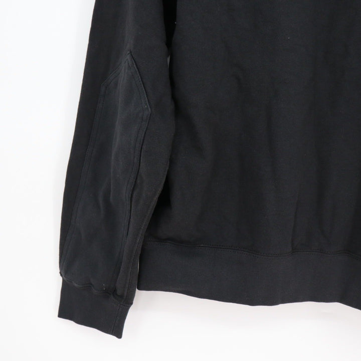 American Giant Full Zip Bomber Jacket Black Cotton Made in USA Mens Size S