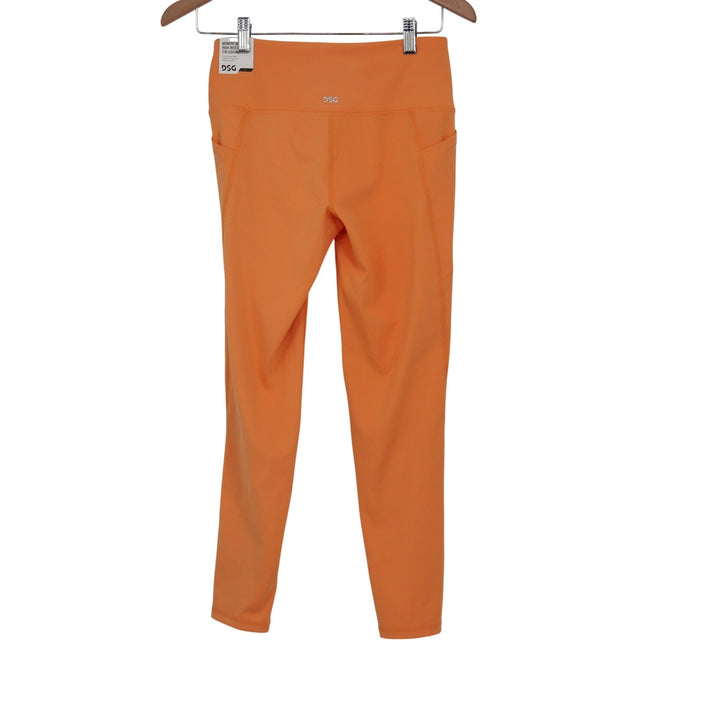 DSG Momentum 7/8 Leggings Womens Small Vintage Orange High Rise Side Pockets