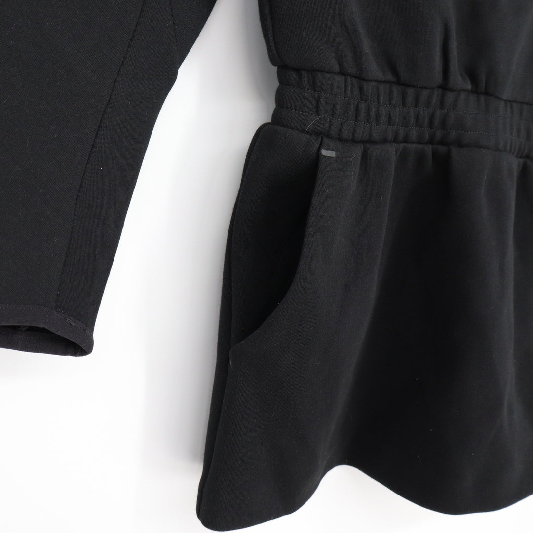 Nike Girls Tech Fleece Quarter Zip Dress Black Size 6