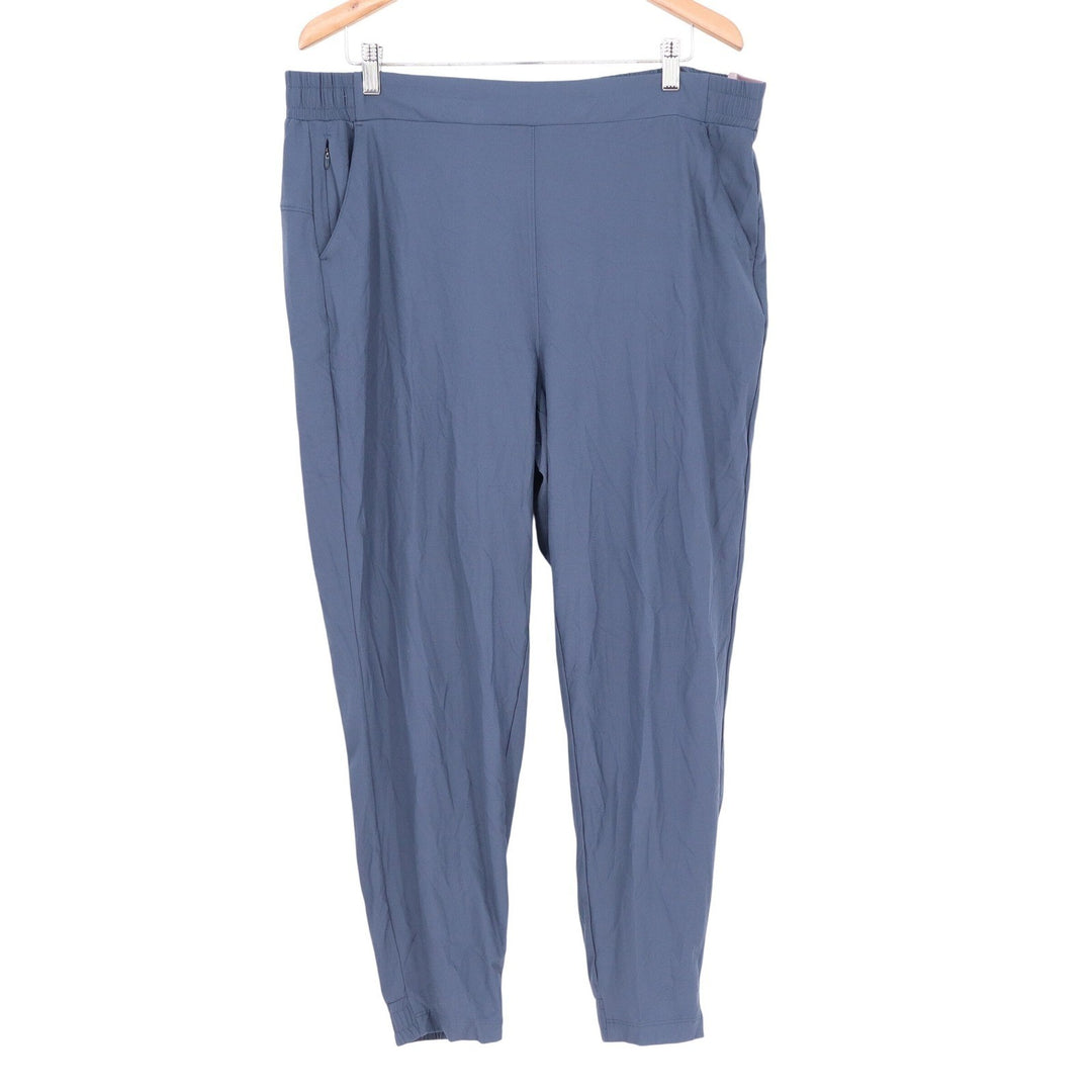 CALIA Womens Long Drive Pant Ardosia Slate Blue Jogger XL NEW
