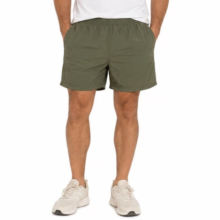 VRST Mens 5 Inch All-In Short Unlined Olive Green Shine XL NEW