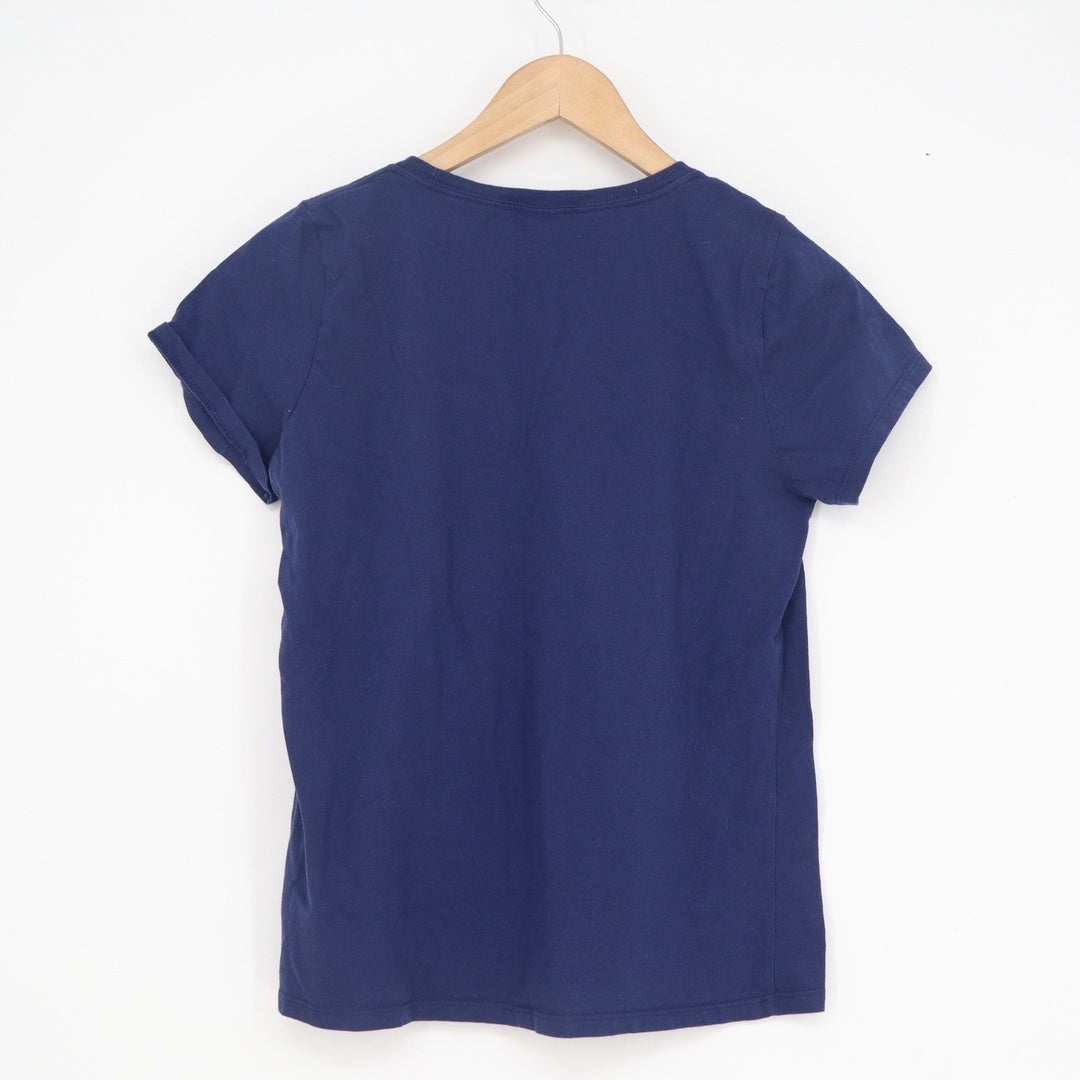 Womens Fighting Cancer Going Through Chemo Sexy Graphic Tee Navy Blue Small