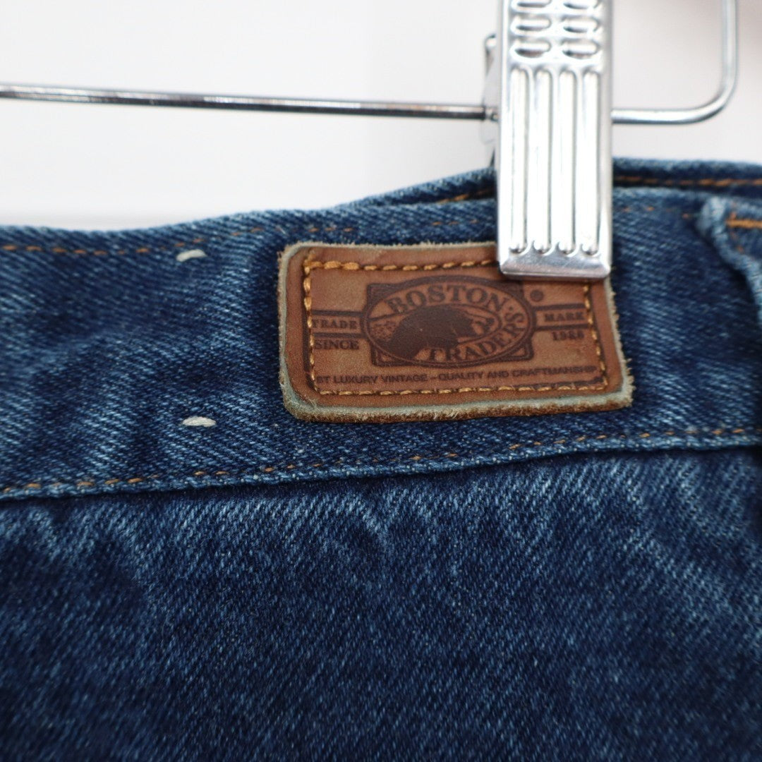 Boston Traders Jeans Mens 36x30 Blue Denim Cotton Preppy Straight Leg Streetwear