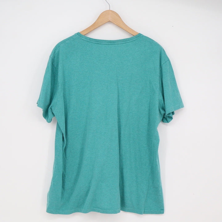 Polo Ralph Lauren T-Shirt Mens XL Classic Fit Teal Green Pony Logo Excellent