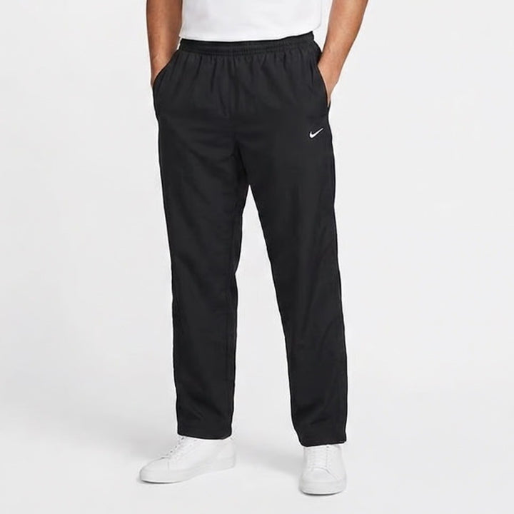 Nike Mens 3XL Black Track Pants Mesh Lined Ankle Zip Athletic Trousers