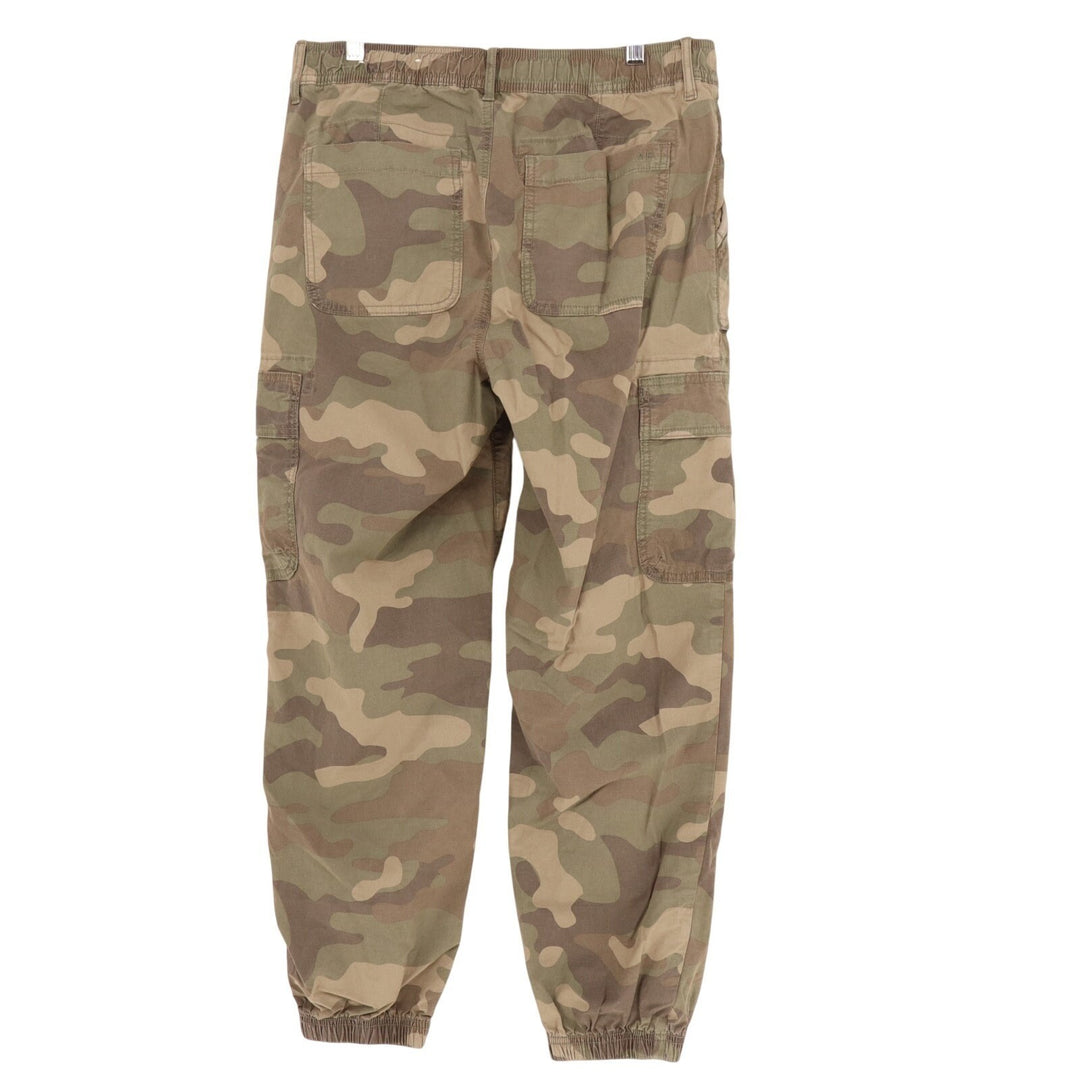 American Eagle Outfitters Jogger Pants Womens 6 Brown Camouflage Cargo Pockets