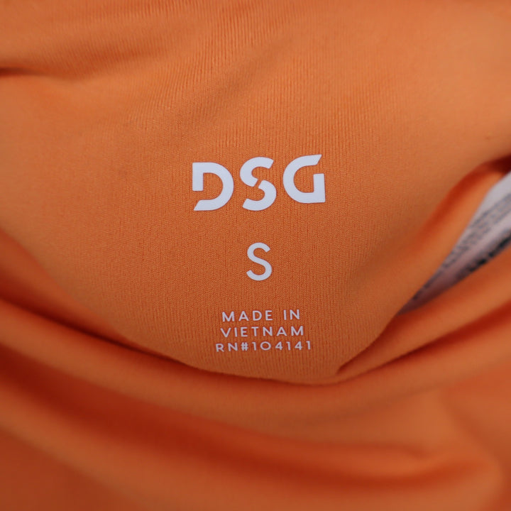 DSG Womens Momentum 7/8 Leggings High Rise Pockets Vintage Orange Small NWT
