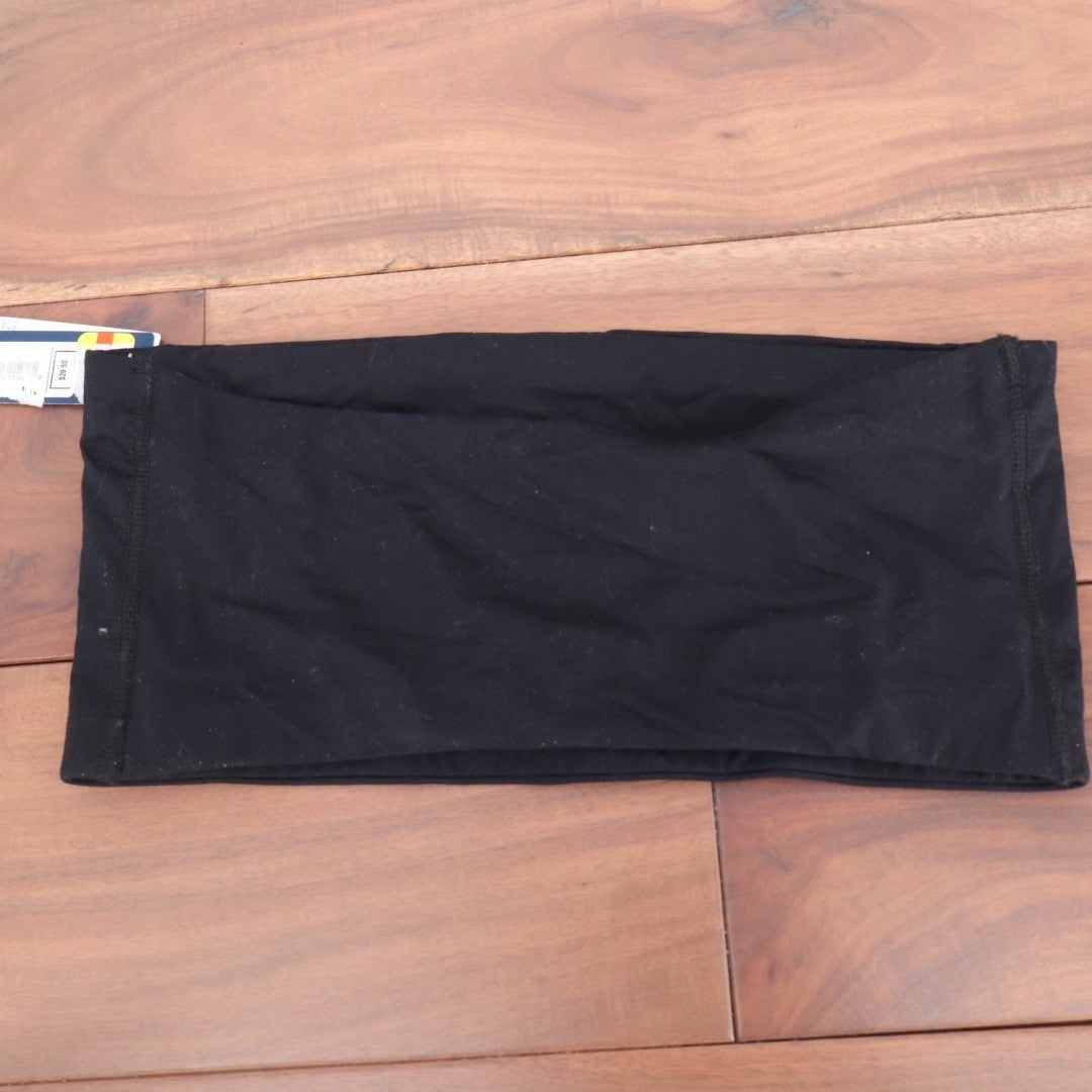 Gap Body Super Stretch Bandeau Bralette Bra Womens XS Black Strapless Wireless
