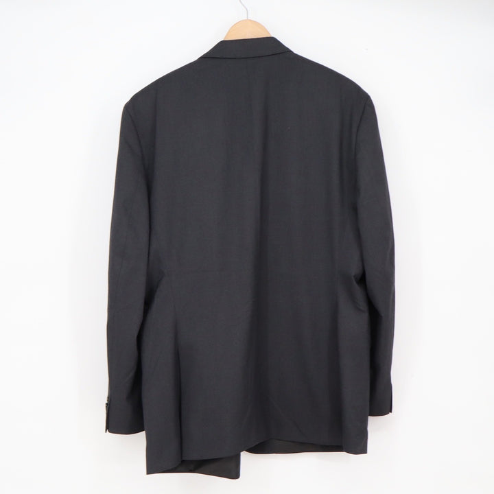 Alfani Blazer Mens 48R Regular Fit Charcoal Grey Two Button Stretch Excellent