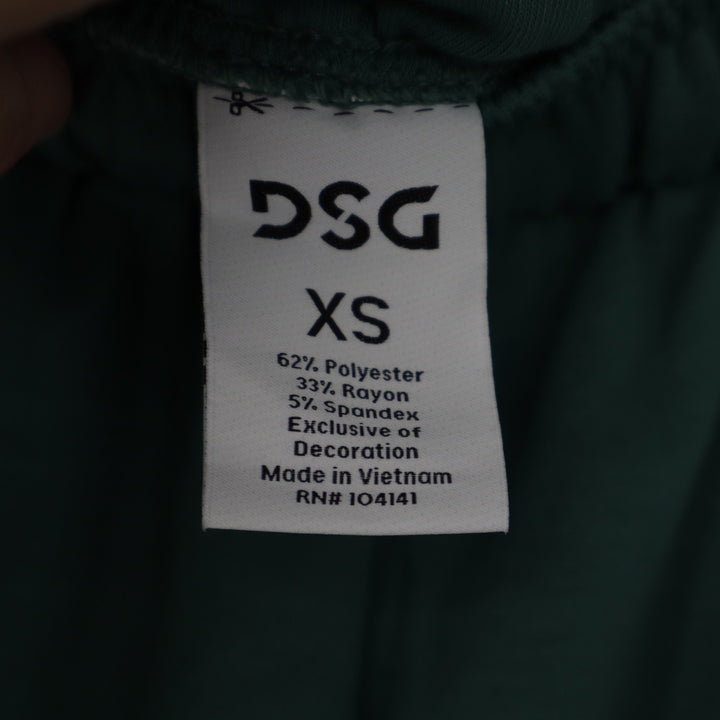 DSG Womens So Soft Cinch Pant Green XS High Waist Elastic Joggers